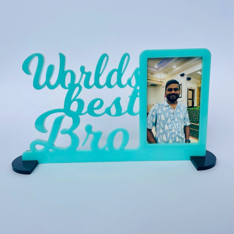 Rakhi combo Worlds Best Bro for Brother - Bubbly Decors