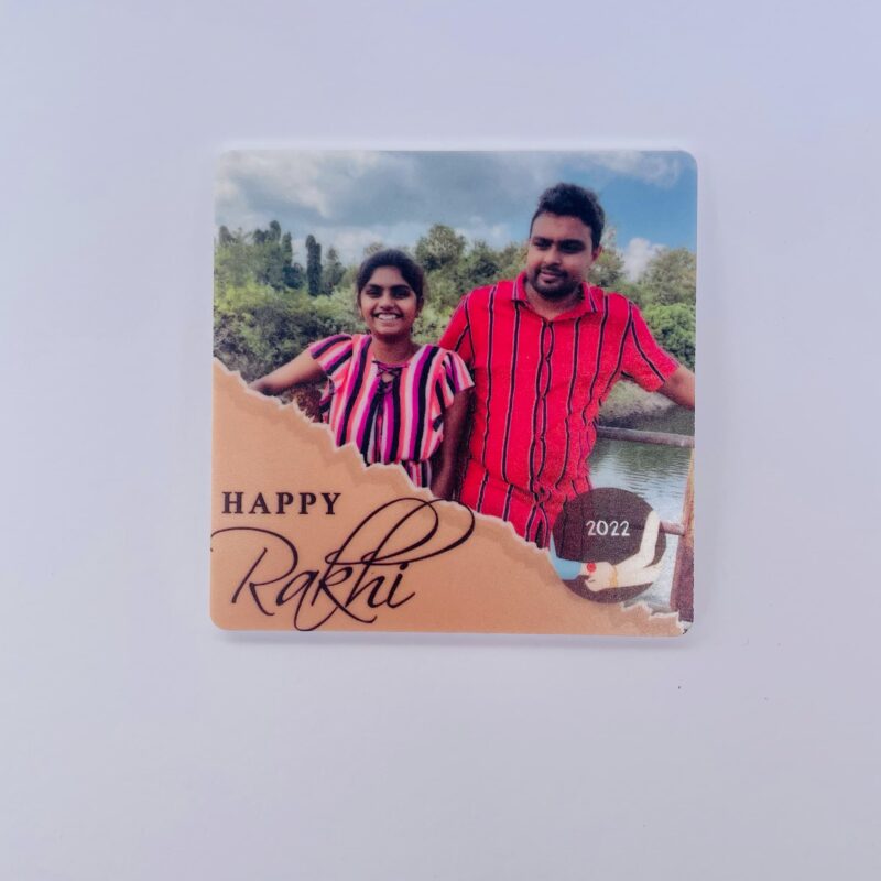 Rakhi combo Photo magnet for Brother - Bubbly Decors