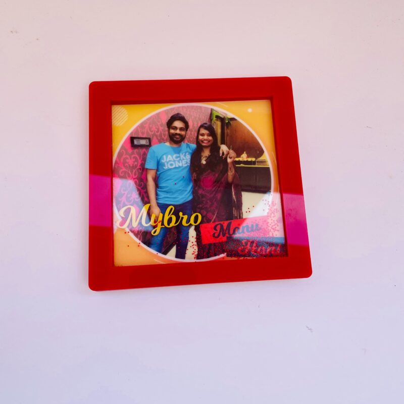 Fridge magnet Depth frame - Bubbly Decors