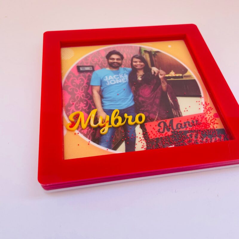 Fridge magnet Depth frame - Bubbly Decors