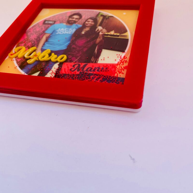 Fridge magnet Depth frame - Bubbly Decors