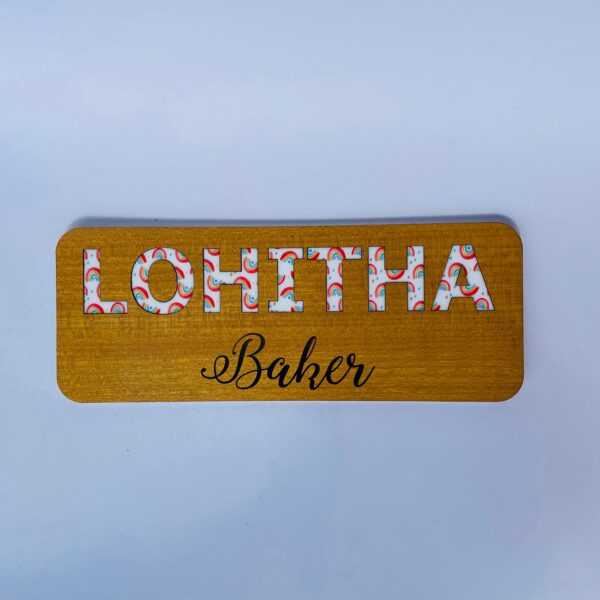 Name Board with Profession - Bubbly Decors