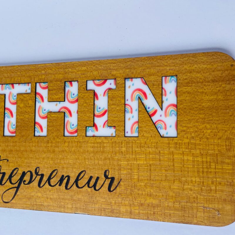 Name Board with Profession - Bubbly Decors