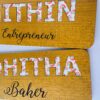 Name Board with Profession - Bubbly Decors