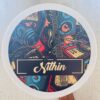 Pattern clock name customised - Bubbly Decors