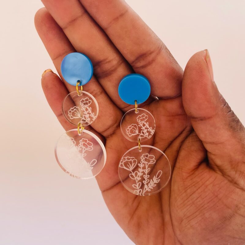Rakhi combo Name magnet for Sister - Bubbly Decors