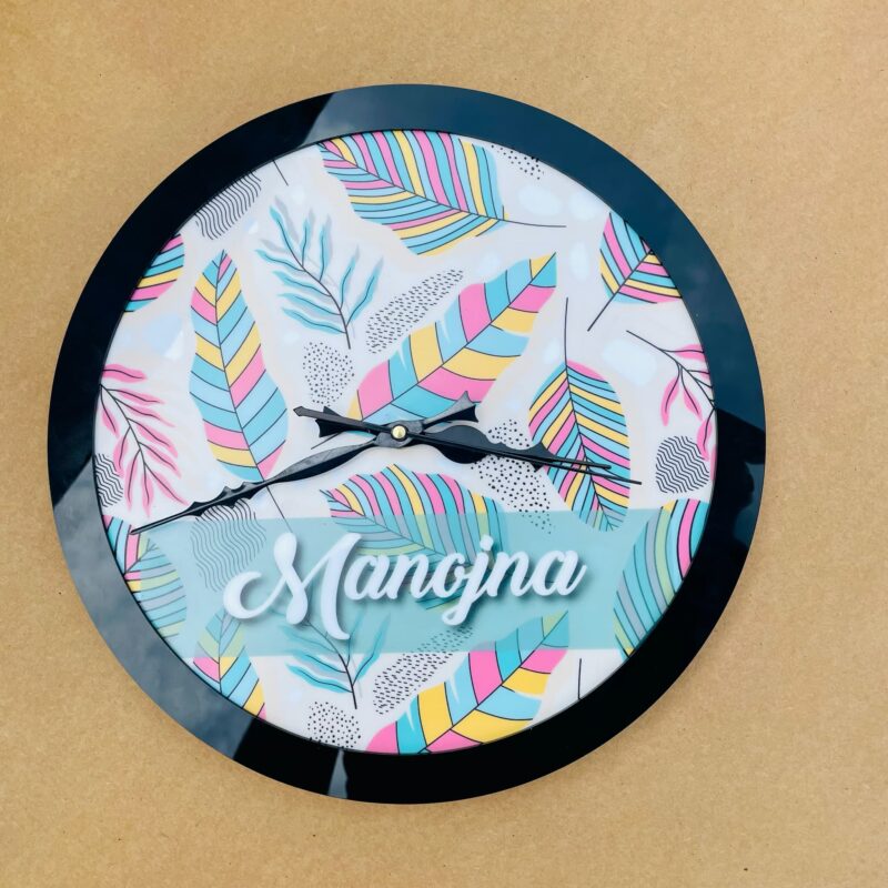 Rakhi combo clock for Sister - Bubbly Decors