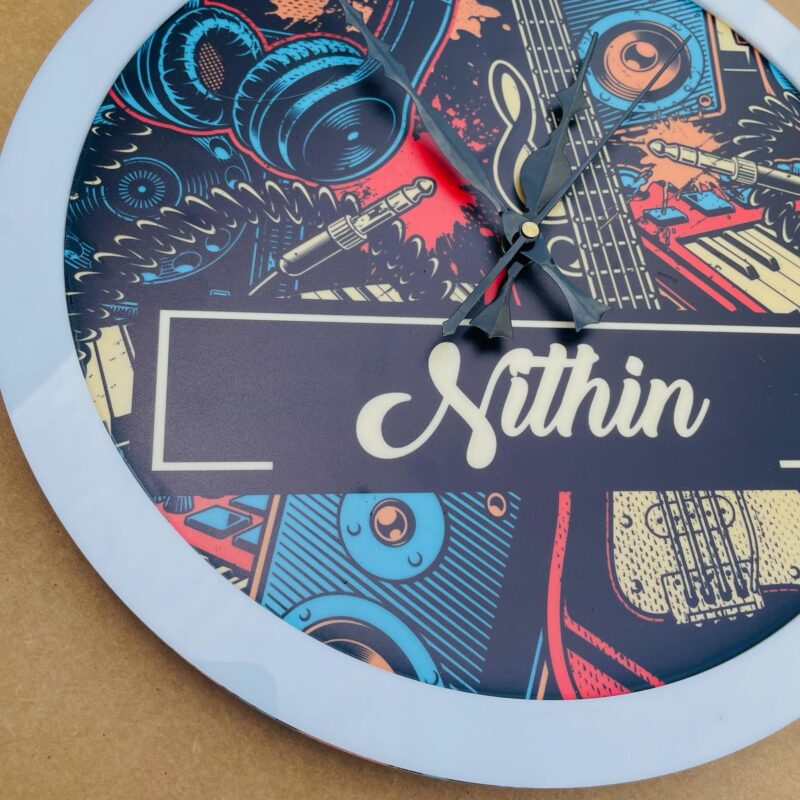 Rakhi combo clock for Sister - Bubbly Decors