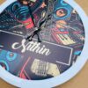 Pattern clock name customised - Bubbly Decors