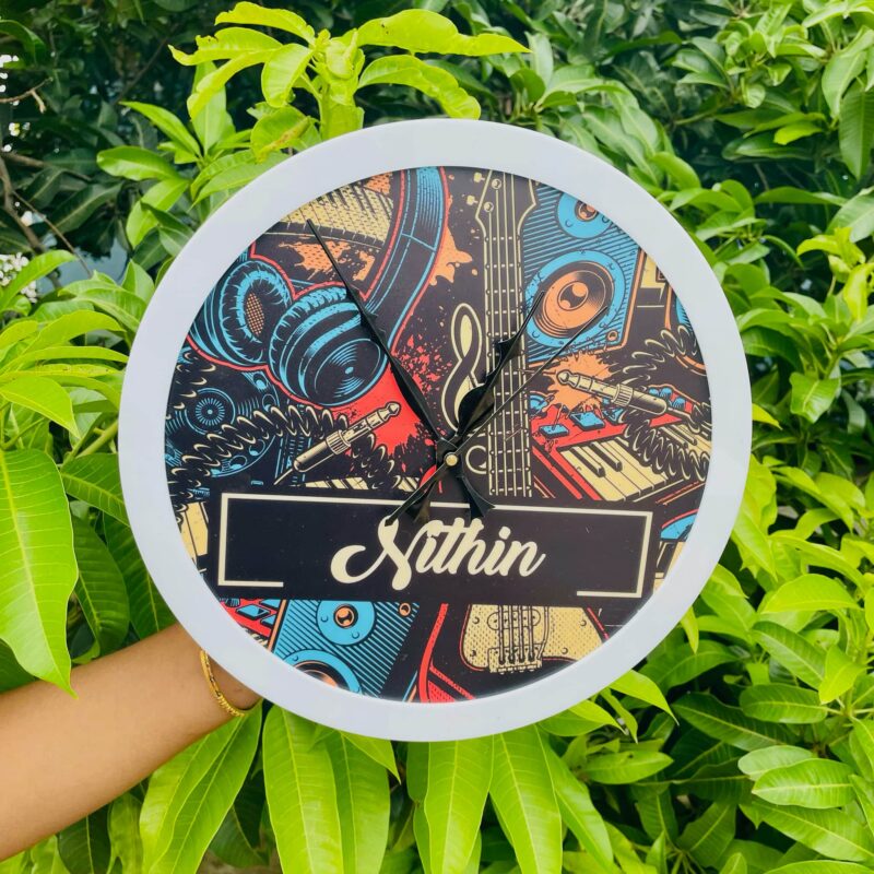 Rakhi combo clock for Sister - Bubbly Decors