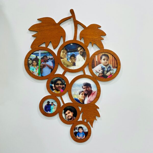 Grapes photo frame - Bubbly Decors
