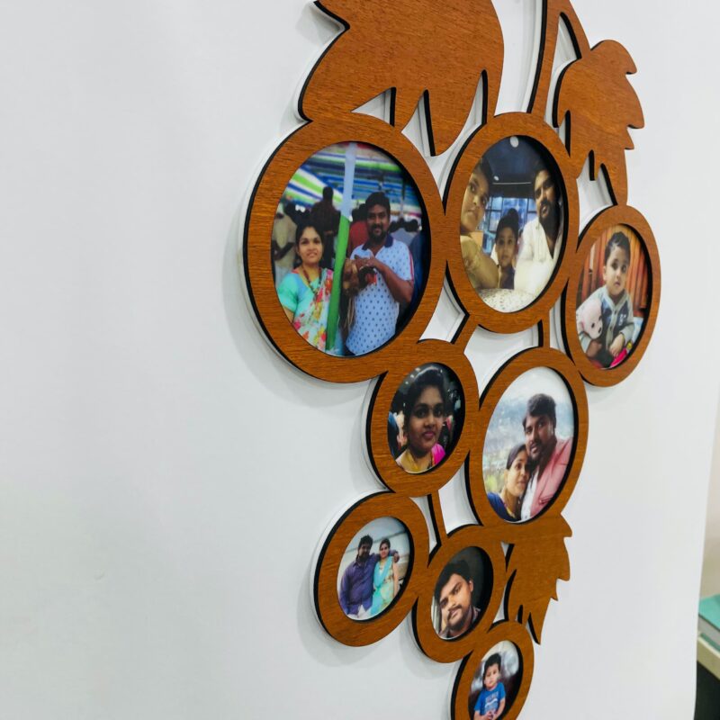 Grapes photo frame - Bubbly Decors