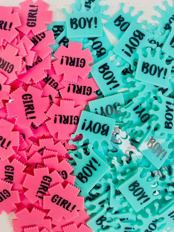 Badges custom made - Bubbly Decors