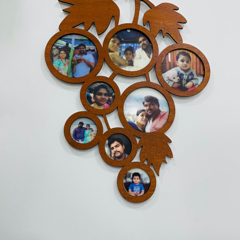 Grapes photo frame - Bubbly Decors