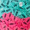 Guess the gender game props - Bubbly Decors