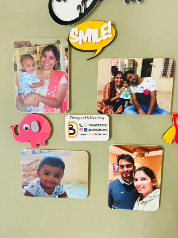 Photo fridge magnets - Bubbly Decors