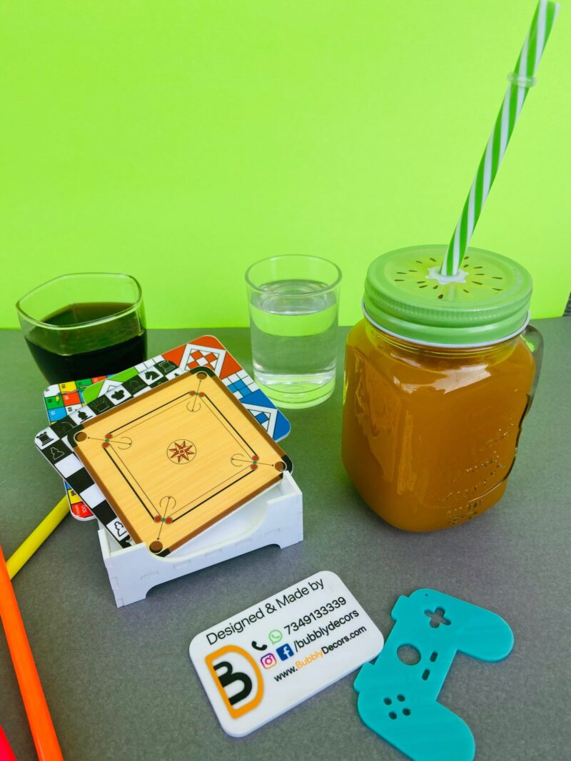 Coasters Board game themed - Bubbly Decors