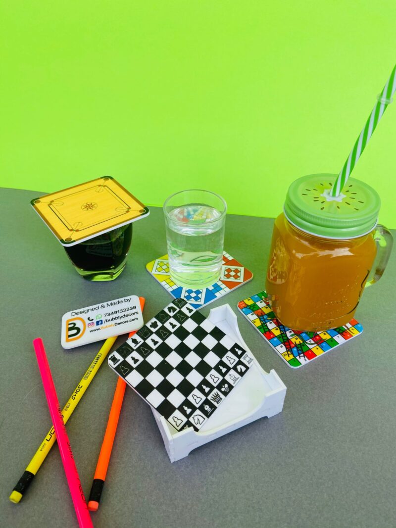 Coasters Board game themed - Bubbly Decors