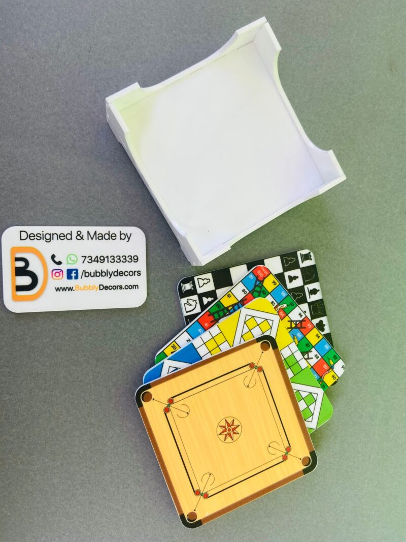 Coasters Board game themed - Bubbly Decors