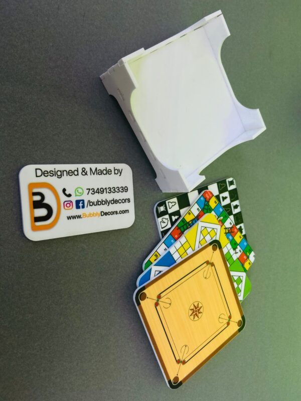 Coasters Board game themed - Bubbly Decors
