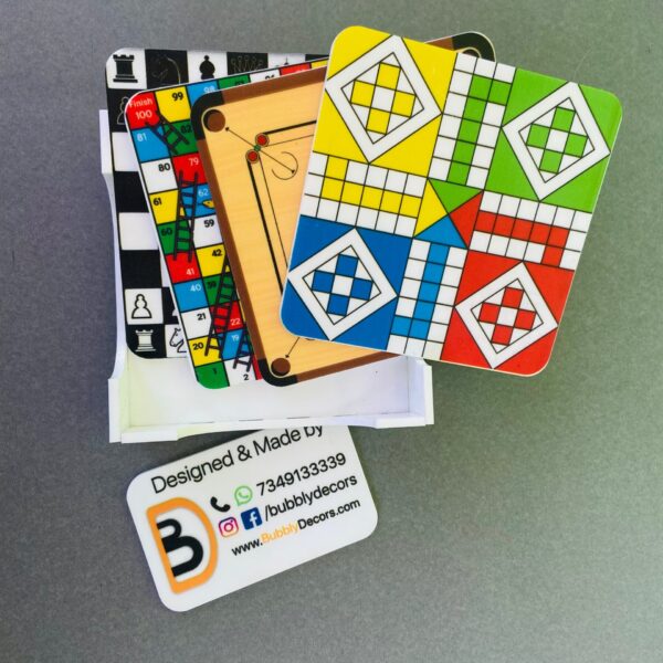 Coasters Board game themed - Bubbly Decors