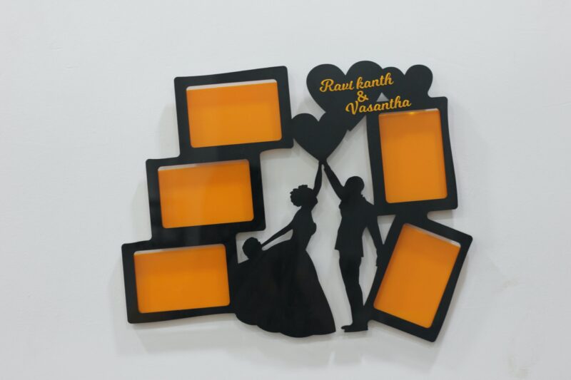 Couple Frame Acrylic - Bubbly Decors