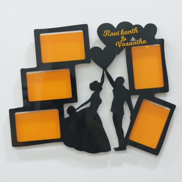 Couple Frame Acrylic - Bubbly Decors