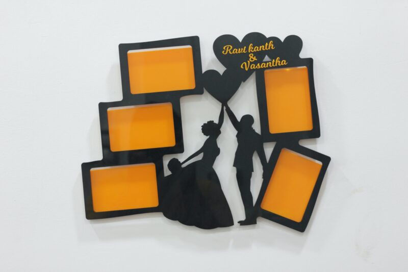Couple Frame Acrylic - Bubbly Decors