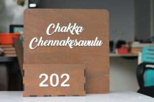 name board with shelf - Bubbly Decors