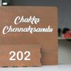 name board with shelf - Bubbly Decors