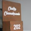 name board with shelf - Bubbly Decors
