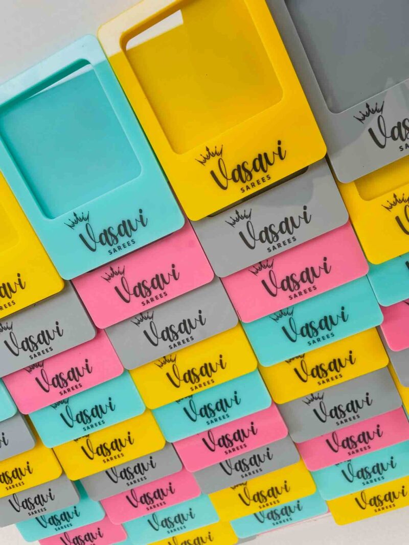 Promotional portrait magnets - Bubbly Decors