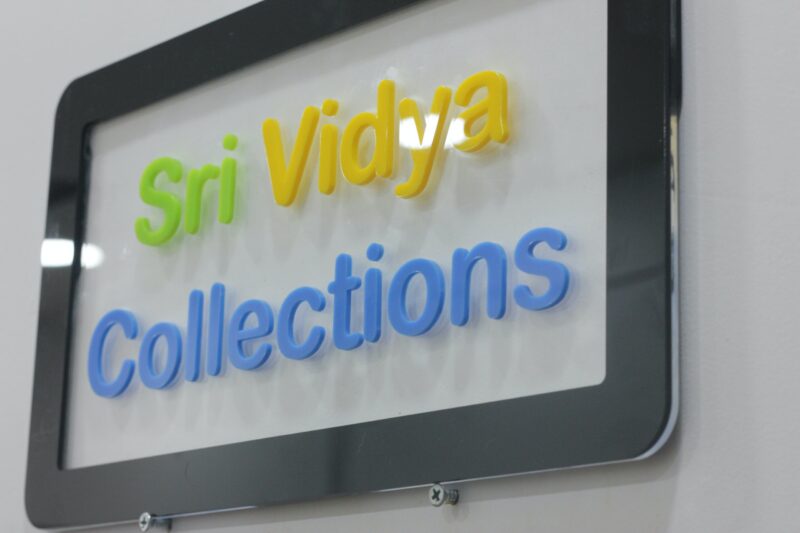 Brand name board - Bubbly Decors