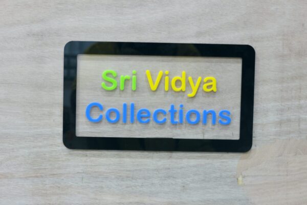 Brand name board - Bubbly Decors