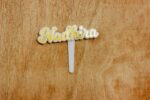 cake topper name - Bubbly Decors