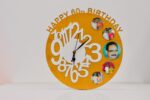 wood clock - Bubbly Decors