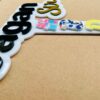 Birthday cake topper - Bubbly Decors