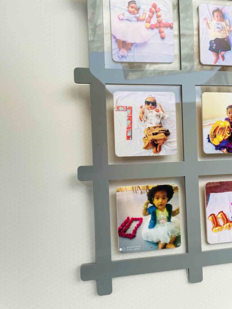 Baby 12 months frame - Bubbly Decors