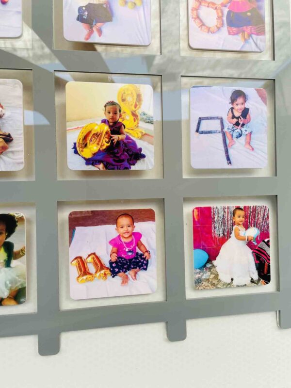 Baby 12 months frame - Bubbly Decors