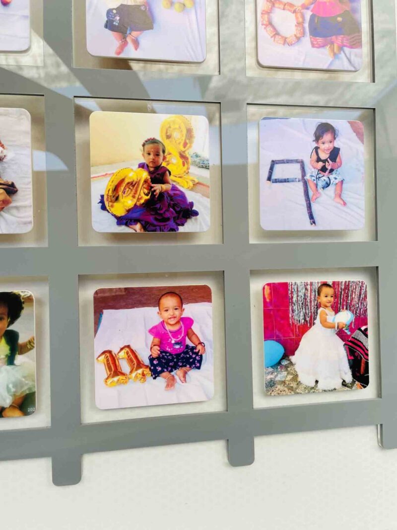 Baby 12 months frame - Bubbly Decors