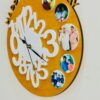 wood clock - Bubbly Decors