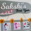 Baby 12 months frame - Bubbly Decors