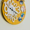 wood clock - Bubbly Decors