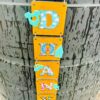 Hanging letter tiles - Bubbly Decors