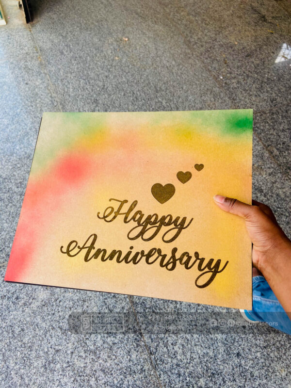 Custom message on packaging - Bubbly Decors