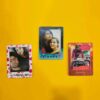 Pattern portrait photo magnets - Bubbly Decors