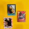 Pattern portrait photo magnets - Bubbly Decors
