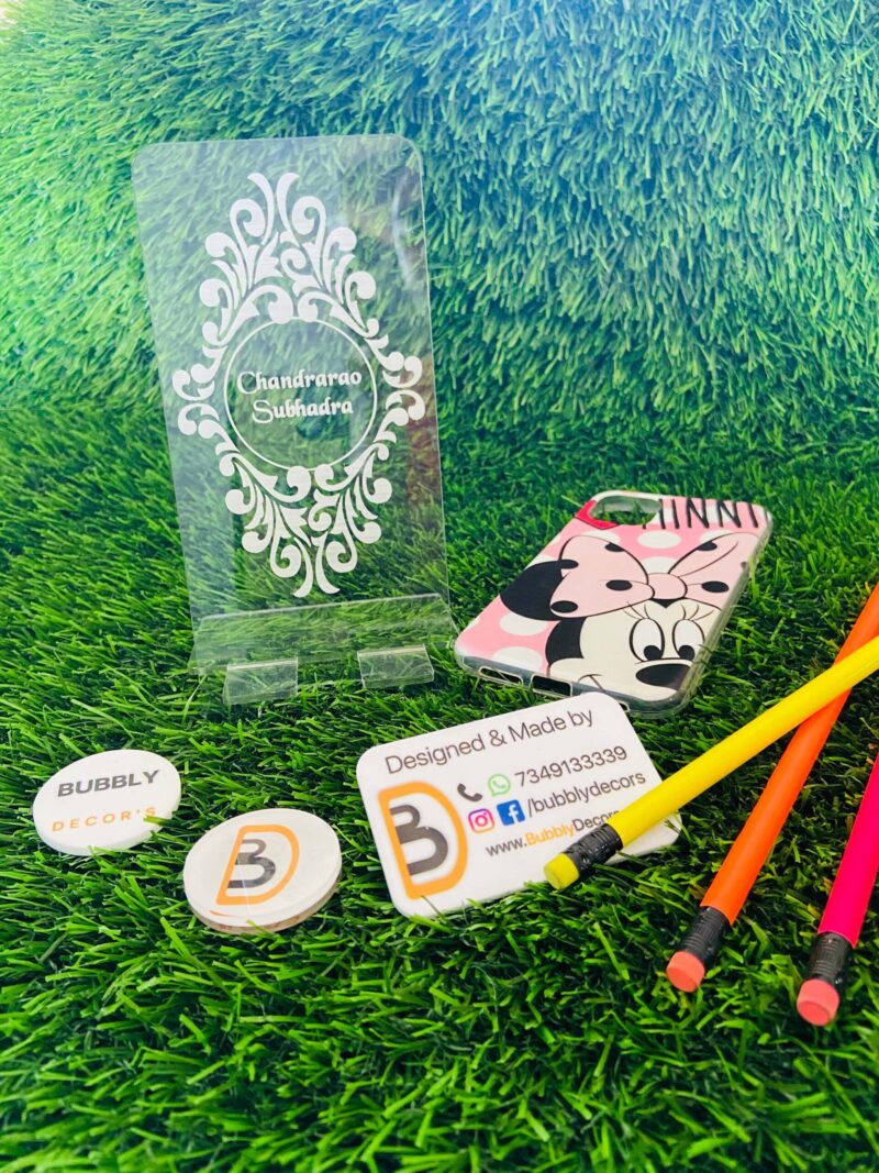 Mobile Stand Mandala Design - Bubbly Decors