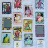 Pattern portrait photo magnets - Bubbly Decors