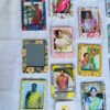 Pattern portrait photo magnets - Bubbly Decors